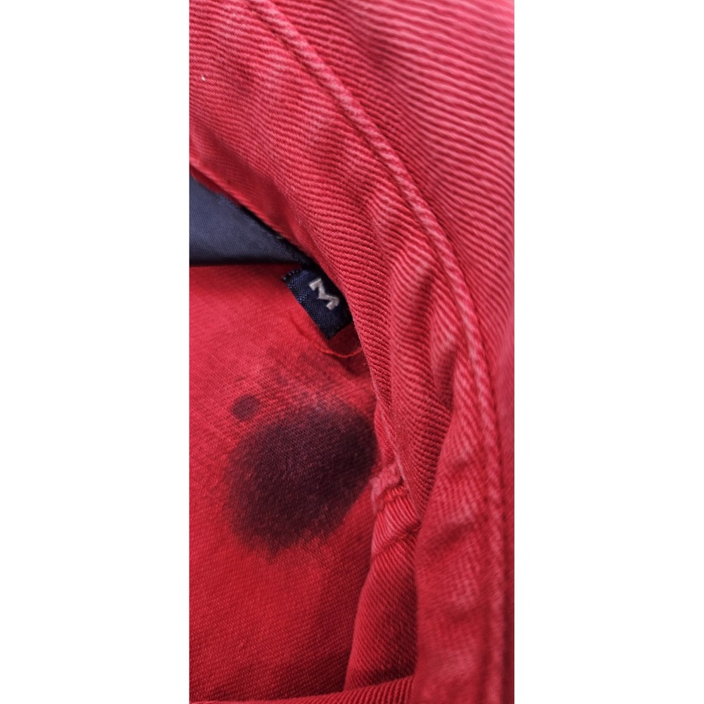 Vtg Red Polo Ralp Lauren Medium Zip Harrington Jacket USA made Custom Reworked - Picture 6 of 14